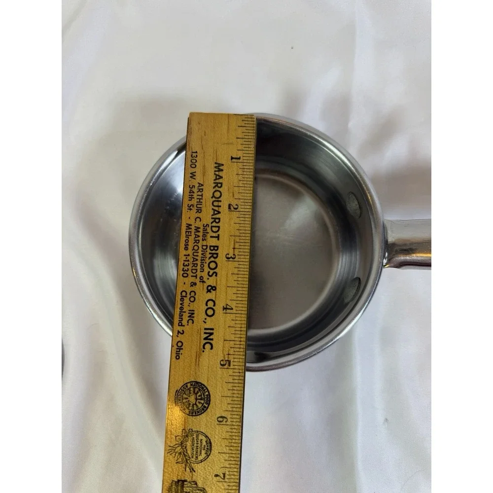 Martha Stewart Everyday 1/2 Quart Stainless Steel Sauce Pan/Pot and lid